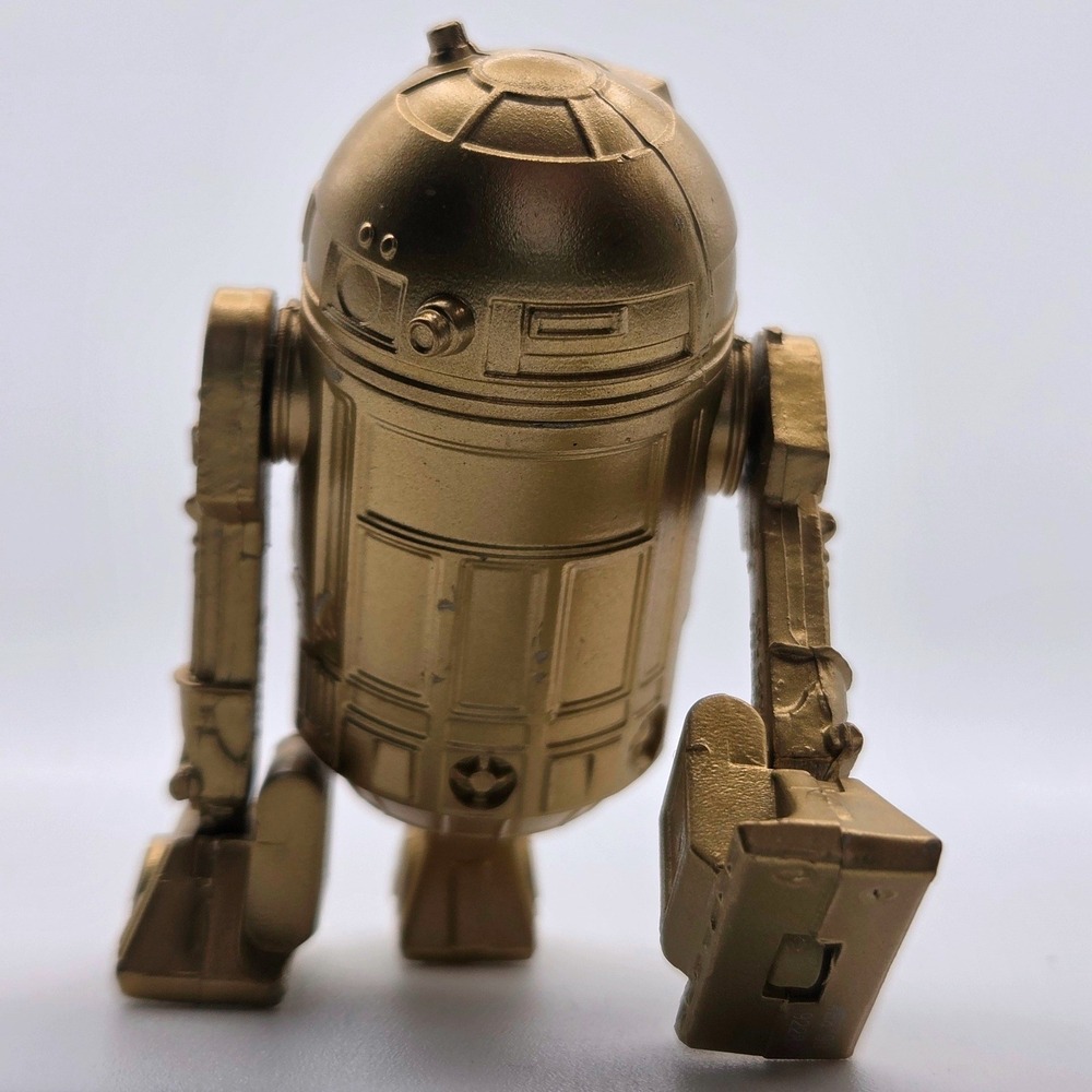 Hasbro Star Wars R2-D2 Action Figure Small Gold Good Skywalker Saga - Picture 2 of 9